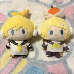 新品未開封】鏡音レン 鏡音リン ふわぷち メガジャンボぬいぐるみ