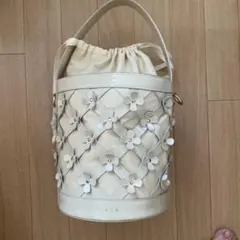 TOCCA フラワーモチーフ バケットバッグ - メルカリ