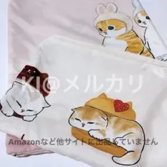 しまむら mofusand モフサンド コラボ 枕カバー うさにゃん ピンクのサムネイル