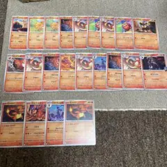 ポケモンカード まとめ売り みず、ほのおタイプ デッキパーツ ポケカ