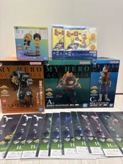 僕のヒーローアカデミア　連なる星霜　ACDEラストワンセット