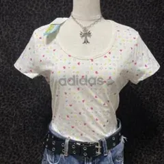 平成ギャル y2k 00s adidas neo キラキラロゴ ハート BL18