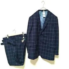ragazzotto 夏用スーツ　セットアップスーツ　ネイビー　AB LL 相当