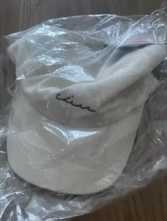 しまむら choco ネップロゴキャップ ホワイト 54～56cm 新品未使用