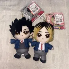 ハイキュー‼︎ 孤爪研磨&黒尾鉄郎　Chibiぬいおすわりマスコット