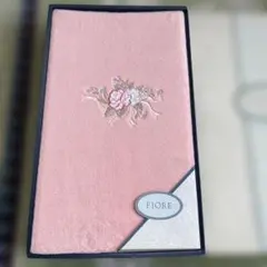 【FIORE】ピンク/花柄刺繍/冬シーツ/140×240cm/手芸用生地にも