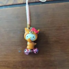 【奈良限定】ご当地キティ　シカ　鹿　ハローキティ　サンリオ　キーホルダー　レア 美品 2002年当時物 奈良県限定 奈良の鹿 ハローキティ ご当地キティ