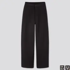 UNIQLO Uワイドフィットカーブジャージーパンツ　S