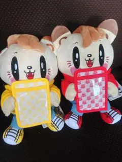 新品未使用☆ジェ猫 カードケース付き BIG ぬいぐるみ 白濱亜嵐片寄涼太LDH