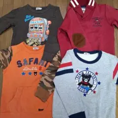 DOUBLE B トレーナー 120cm ４枚セット