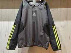 adidas ピステ・ウィンドブレーカー グレー/ブラック 140 130キッズ