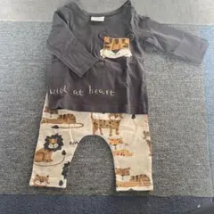 ベビーパジャマ 動物柄 3ヶ月用