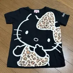 BABYDOLL ハローキティ 半袖Tシャツ 黒【120cm】