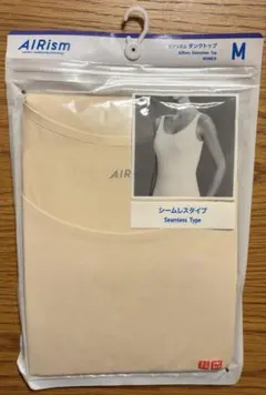 【新品】ユニクロ　エアリズム　シームレスタンクトップ