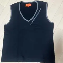 BEAMS GOLF Vネック スウェットベスト