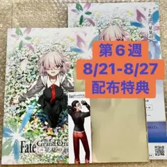【未開封】FGO展 星見の回廊 特典 小冊子 ブックマーカー A5カード④