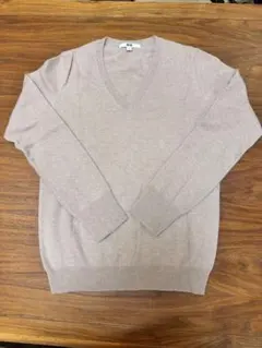 カシミアVネック　セーター 長袖