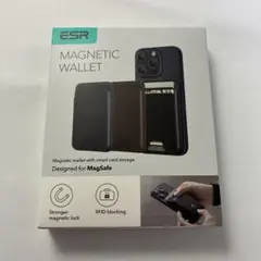 ESR Magnetic Wallet MagSafe対応 カードホルダー