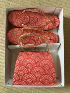 ま*ま様 七五三　7歳　草履　和装バッグ　まとめ売り　21センチ