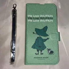 ムーミン.スナフキン iPhone 13 Pro Max(6.7)手帳型ケース