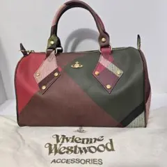 ヴィヴィアンウエストウッド ミニボストンバッグ PVCレザー 美品