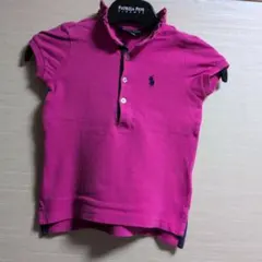 Ralph Lauren ピンク ポロシャツ 3/3T