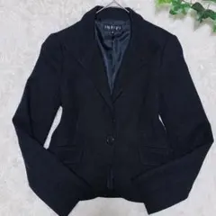 美品✨INDIVI インディヴィ テーラードジャケット アンゴラ混　38