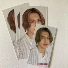 Myojo 2020 デタカ エールカード 藤井流星　4枚　ジャニーズWEST