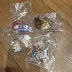 サンリオ なかよしドロップチャーム キティ＆ミミィ クロミ＆マイメロ&プリン