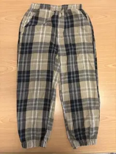 チェックパンツ　110cm