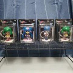 一番くじプレミアム マクロスF 超時空アンコール! F賞 きゅんキャラ 　４種