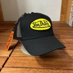 海外限定 von dutch ヴォンダッチ メッシュキャップ 豹柄 - メルカリ