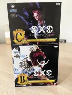 新品未使用 彩式 白ひげ エドワード・ニューゲート シャンクス フィギュア