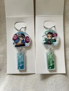 鬼滅の刃 イオン アクリルキーホルダー 伊之助＆炭治郎