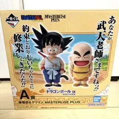 一番くじドラゴンボールEX孫悟空修業編 A賞孫悟空&クリリンフィギュア