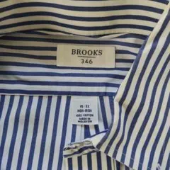 本日のみ値下げBROOKS ストライプ 長袖シャツ 15-32クリーニング済み