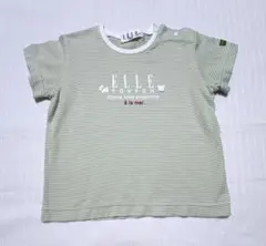 【美品✨】 ELLE POUPON エル プポン Tシャツ 95cm グリーンのサムネイル