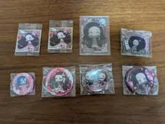 鬼滅の刃　禰豆子 缶バッジ 8個セット