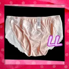 エメフィール✨ショーツパンティ レースショーツ サテン LL