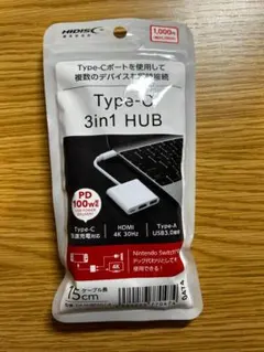 Type-C 3in1 HUB（Type-C、HDMI、Type-A）のサムネイル