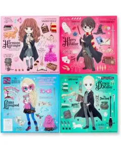 ハリー・ポッター　コースター　四枚セット