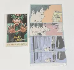 僕のヒーローアカデミア 原画展 メモコレ　緑谷出久6マイセット