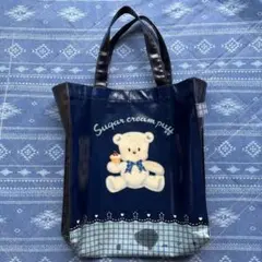 シュガークリームパフ　トートバッグ　カバン　バックのサムネイル