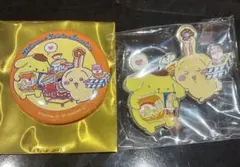 ちいかわ サンリオ うさぎ ポムポムプリン 缶バッジ　ピンズ　セット