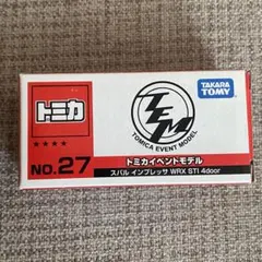 トミカイベントモデル　No.27スバルインプレッサWRXSTI4door
