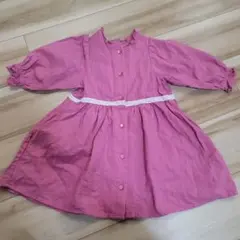 apres les cours. 90cmワンピースチュニックピンク