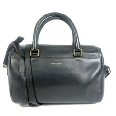 サンローラン　ベイビーダッフル　2way ハンドバッグ　ショルダーバッグ