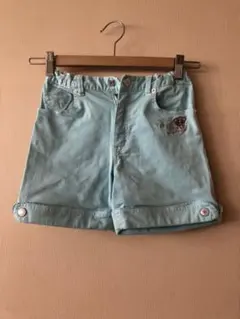 ショートパンツ☆エンジェルブルー 135 キッズ 女の子