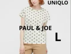 UNIQLO ユニクロ　ポール&ジョー　Tシャツ L ホワイト　猫のサムネイル