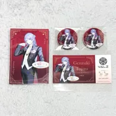 VΔLZ × and GALLERY 弦月藤士郎 缶バッジ 特典